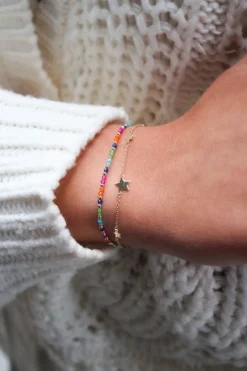 9 Karaat Armband Drie Sterren