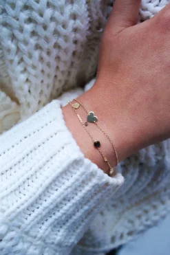 9 Karaat Armband Hart S
