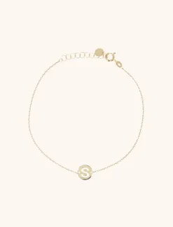 9 Karaat Armband Letter Klein