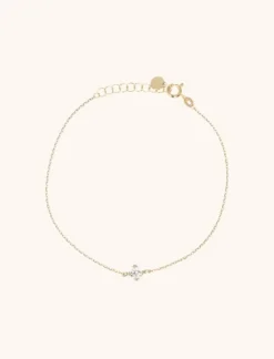 9 Karaat Armband One Diamond