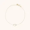 14 Karaat Armband Open Hart