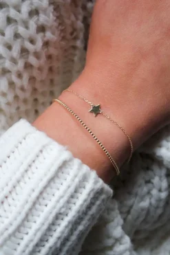 9 Karaat Armband Ster S