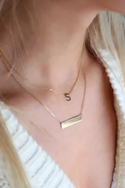 9 Karaat Ketting Bar L