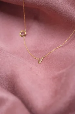 9 Karaat Ketting Love
