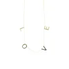 14 Karaat Ketting Love Xl