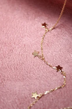 9 Karaat Ketting Sterre