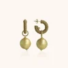 Beige Oorbellen Lulu Creool Xs Bal
