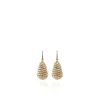 Champagne Oorbellen Beau Glassberry Cone Xs