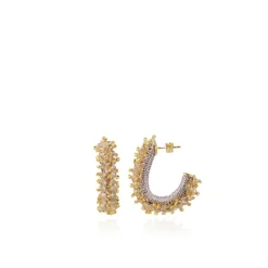 Champagne Oorbellen Creool Urchin S