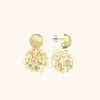 Champagne Oorbellen Daisy Globe S Flower