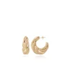 Classic Glitter Oorbellen Twist Creole M