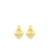 Classic Oorbellen Brushed Hart M