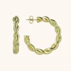 Classic Oorbellen Creool Spiraal L