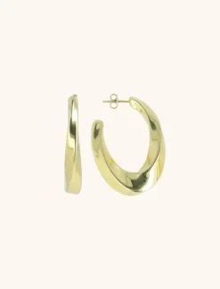 Classic Oorbellen Curved Creool Deluxe M