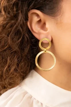 Classic Oorbellen Eslie Rond Satin