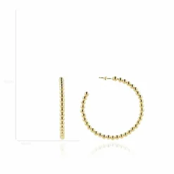 Classic Oorbellen Fleur Ball Creool L