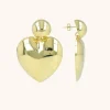 Classic Oorbellen Hart Xl