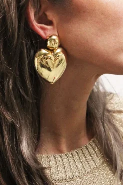 Classic Oorbellen Hart Xl
