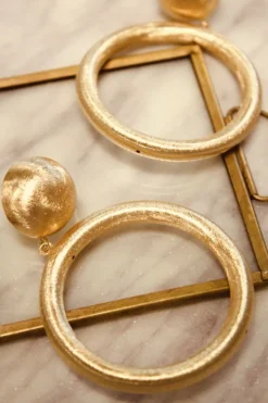 Classic Oorbellen Hoop Brushed