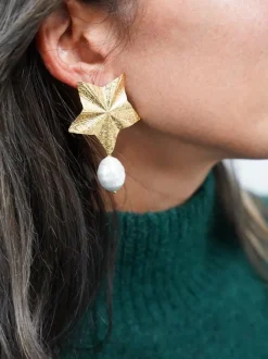 Classic Oorbellen Pearly Star
