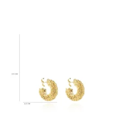Classic Oorbellen Popcorn Creole Deluxe
