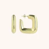 Classic Oorbellen Vierkant Creool Deluxe M