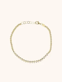 Crystal Framed Tennis Armband