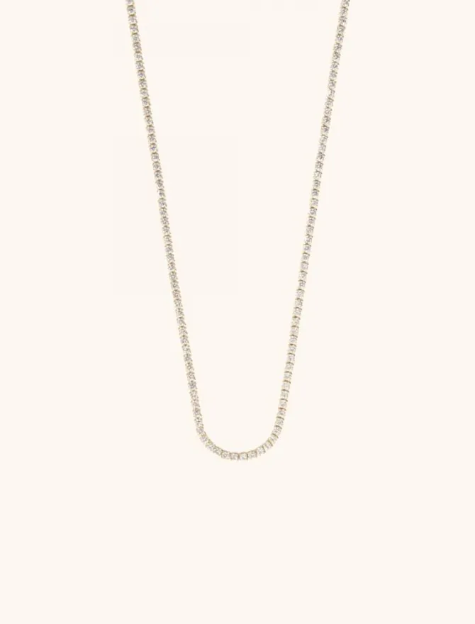 Crystal Tennis Ketting
