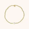 Elastic Pearl M Armband