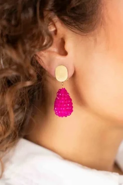 Fuchsia Oorbellen Amy Cone Xs Clip