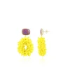 Gele Oorbellen Louise Glassberry Druppel S Double Stones Tonal Quartz