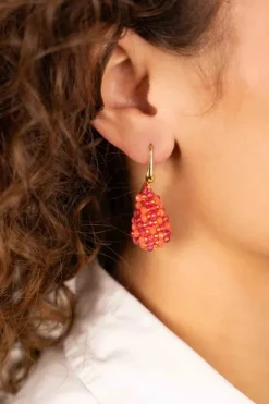 Gemixt Oranje Oorbellen Amy Cone Xs