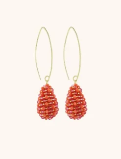 Gemixt Oranje Oorbellen Amy Cone S