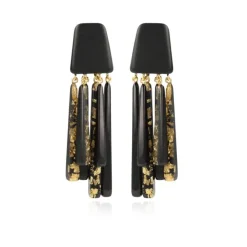 Gold Flakes Oorbellen Sterre Jellyfish