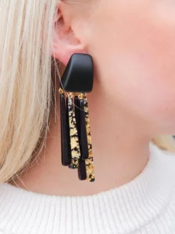 Gold Flakes Oorbellen Sterre Jellyfish