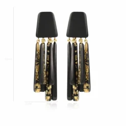 Gold Flakes Oorbellen Sterre Jellyfish