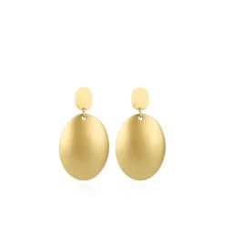 Gouden Oorbellen Sirius Ovaal