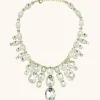 Goudkleurige Kristal Ketting Jane