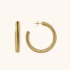 Goudkleurige Oorbellen Chloe Creole L