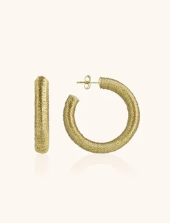 Goudkleurige Oorbellen Chloe Creole M