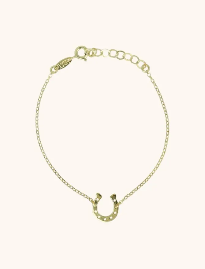 Hoefijzer Armband Goud