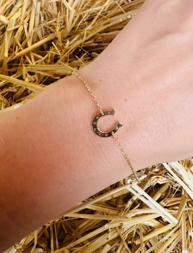 Hoefijzer Armband Goud