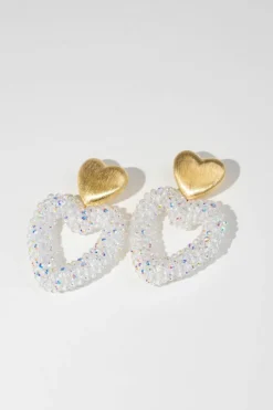 Holo Oorbellen Hart Valentina