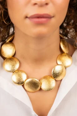 Houten Ketting Rond Xl