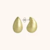 Houten Oorbellen Scarlett Teardrop S