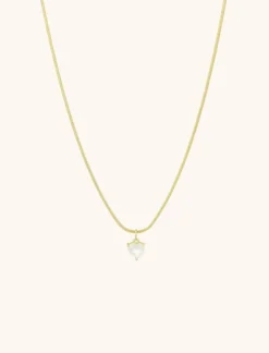 Ketting Hart Maansteen