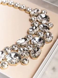 Ketting Octagon Diamant Limited Kristal
