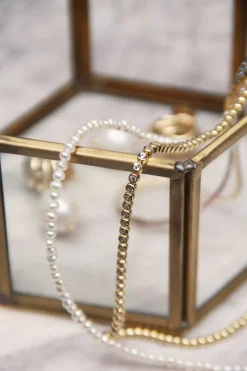 Kleine Ronde Parels Ketting
