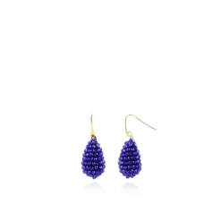 Koningsblauwe Oorbellen Amy Glassberry Cone Xs