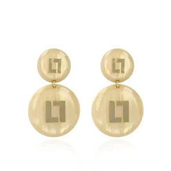 Larissa Sand Logo Oorbellen